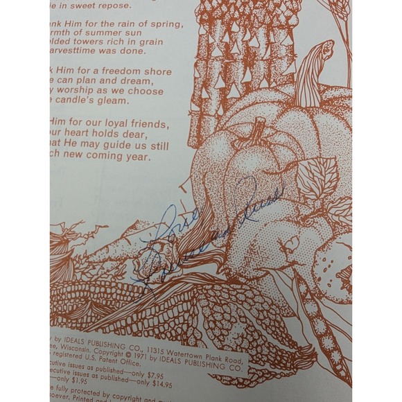 8 VTG 60s 70 Ideals Magazines Easter Christmas Thanksgiving Autumn Ephemera READ - Picture 11 of 12